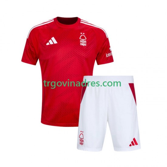 Dječji Domaći Dres Nottingham Forest 2024-2025 s Kratkih Rukava Dječji Domaći Dres Nottingham Forest 2024-2025 s Kratkih Rukava