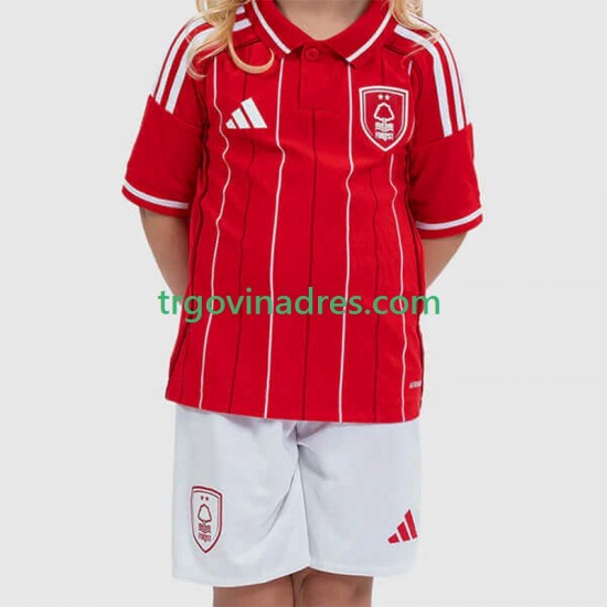 Dječji Domaći Dres Nottingham Forest 2025-2026 s Kratkih Rukava Dječji Domaći Dres Nottingham Forest 2025-2026 s Kratkih Rukava