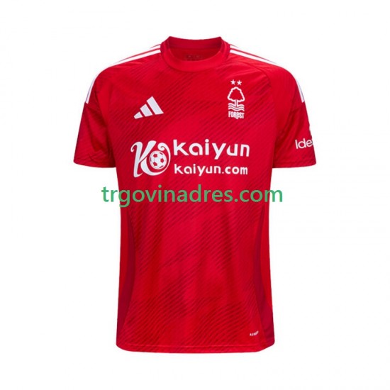 Muški Domaći Dres Nottingham Forest 2024-2025 s Kratkih Rukava Muški Domaći Dres Nottingham Forest 2024-2025 s Kratkih Rukava
