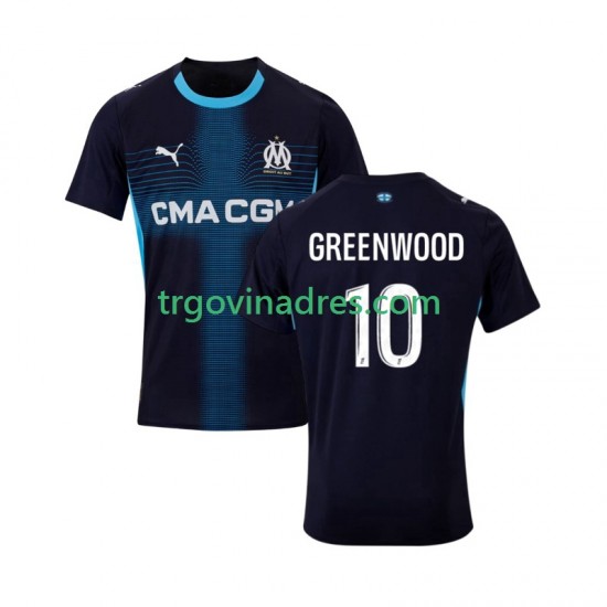 Muški Gostujući Dres Olympique de Marseille Mason Greenwood 10 2025-2026 s Kratkih Rukava Muški Gostujući Dres Olympique de Marseille Mason Greenwood 10 2025-2026 s Kratkih Rukava