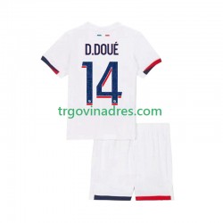Dječji Gostujući Dres Paris Saint-Germain Desire Doue 14 2025-2026 s Kratkih Rukava Dječji Gostujući Dres Paris Saint-Germain Desire Doue 14 2025-2026 s Kratkih Rukava