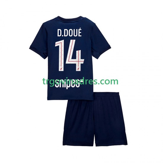Dječji Domaći Dres Paris Saint-Germain Desire Doue 14 2025-2026 s Kratkih Rukava