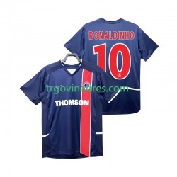 Muški Domaći Dres Paris Saint-Germain RONALDINHO 10 Retro 2003 2002 s Kratkih Rukava Muški Domaći Dres Paris Saint-Germain RONALDINHO 10 Retro 2003 2002 s Kratkih Rukava