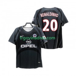 Muški Treći Dres Paris Saint-Germain RONALDINHO 20 Retro 2001 2002 s Kratkih Rukava Muški Treći Dres Paris Saint-Germain RONALDINHO 20 Retro 2001 2002 s Kratkih Rukava