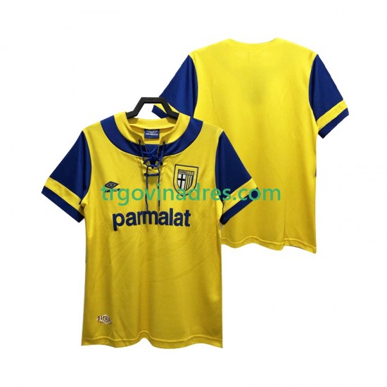 Muški Gostujući Dres Parma Retro 1993 1995 s Kratkih Rukava Muški Gostujući Dres Parma Retro 1993 1995 s Kratkih Rukava
