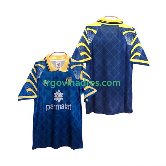Muški Gostujući Dres Parma Retro 1995 1996 s Kratkih Rukava Muški Gostujući Dres Parma Retro 1995 1996 s Kratkih Rukava