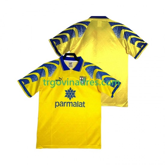 Muški Domaći Dres Parma Retro 1995 1997 s Kratkih Rukava Muški Domaći Dres Parma Retro 1995 1997 s Kratkih Rukava