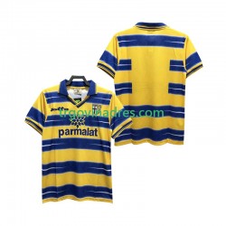 Muški Domaći Dres Parma Retro 1998 1999 s Kratkih Rukava Muški Domaći Dres Parma Retro 1998 1999 s Kratkih Rukava