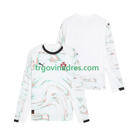 Muški Gostujući Dres Portugal 2025 s Dugim Rukavima Muški Gostujući Dres Portugal 2025 s Dugim Rukavima