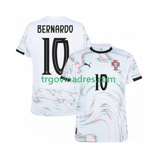 Muški Gostujući Dres Portugal Bernardo Silva 10 2025-2026 s Kratkih Rukava Muški Gostujući Dres Portugal Bernardo Silva 10 2025-2026 s Kratkih Rukava