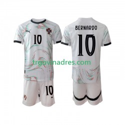 Dječji Gostujući Dres Portugal Bernardo Silva 10 2025-2026 s Kratkih Rukava Dječji Gostujući Dres Portugal Bernardo Silva 10 2025-2026 s Kratkih Rukava