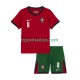 Dječji Domaći Dres Portugal Bruno Fernandes 8 Euro 2024 s Kratkih Rukava