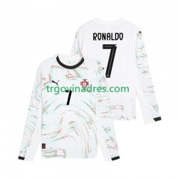 Muški Gostujući Dres Portugal Cristiano Ronaldo 7 2025 s Dugim Rukavima Muški Gostujući Dres Portugal Cristiano Ronaldo 7 2025 s Dugim Rukavima