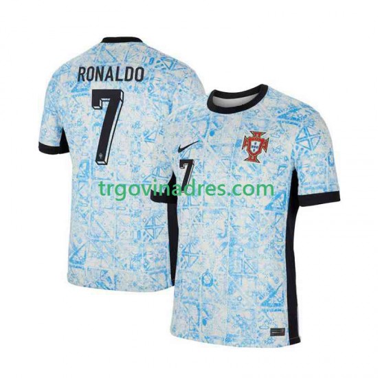 Muški Gostujući Dres Portugal Cristiano Ronaldo 7 Euro 2024 s Kratkih Rukava Muški Gostujući Dres Portugal Cristiano Ronaldo 7 Euro 2024 s Kratkih Rukava