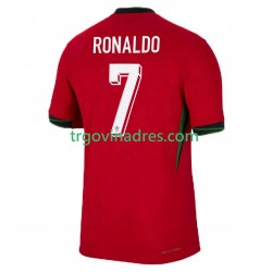 Muški Domaći Dres Portugal Cristiano Ronaldo 7 Euro 2024 s Kratkih Rukava