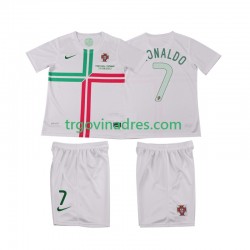 Dječji Gostujući Dres Portugal Cristiano Ronaldo 7 Retro 2012 s Kratkih Rukava Dječji Gostujući Dres Portugal Cristiano Ronaldo 7 Retro 2012 s Kratkih Rukava