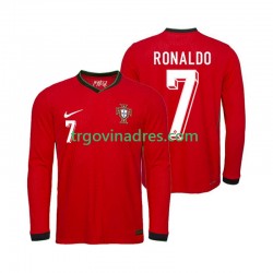Muški Domaći Dres Portugal Ronaldo 7 Euro 2024 s Dugim Rukavima Muški Domaći Dres Portugal Ronaldo 7 Euro 2024 s Dugim Rukavima