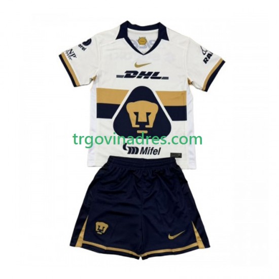 Dječji Domaći Dres Pumas UNAM 2025-2026 s Kratkih Rukava Dječji Domaći Dres Pumas UNAM 2025-2026 s Kratkih Rukava