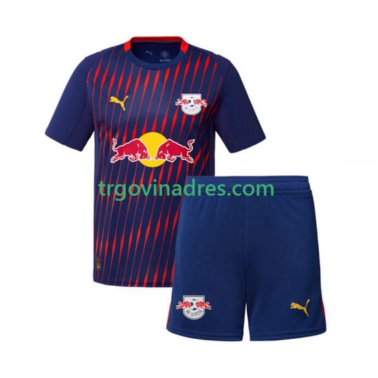 Dječji Gostujući Dres RB Leipzig 2025-2026 s Kratkih Rukava Dječji Gostujući Dres RB Leipzig 2025-2026 s Kratkih Rukava