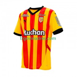 Muški Domaći Dres RC Lens 2024-2025 s Kratkih Rukava Muški Domaći Dres RC Lens 2024-2025 s Kratkih Rukava
