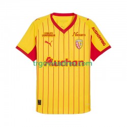 Muški Domaći Dres RC Lens 2025-2026 s Kratkih Rukava Muški Domaći Dres RC Lens 2025-2026 s Kratkih Rukava