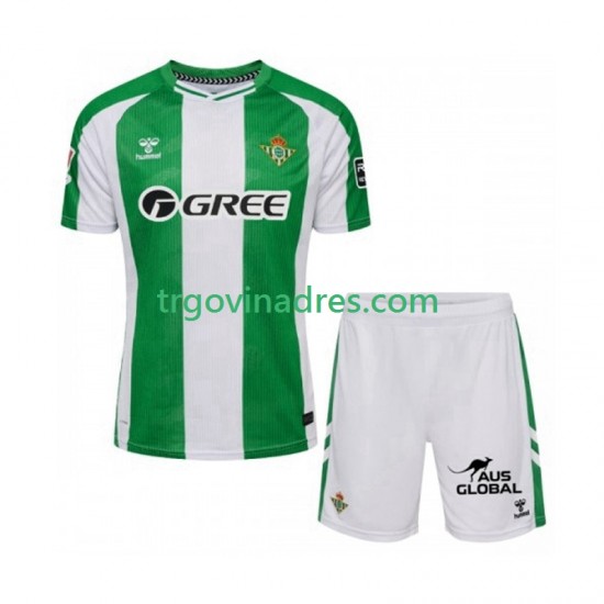 Dječji Domaći Dres Real Betis 2025-2026 s Kratkih Rukava Dječji Domaći Dres Real Betis 2025-2026 s Kratkih Rukava