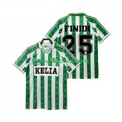 Muški Domaći Dres Real Betis FINIDI 25 Retro 1995 1996 s Kratkih Rukava Muški Domaći Dres Real Betis FINIDI 25 Retro 1995 1996 s Kratkih Rukava