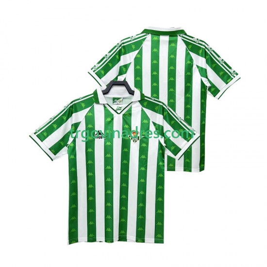 Muški Domaći Dres Real Betis Retro 1995 1997 s Kratkih Rukava Muški Domaći Dres Real Betis Retro 1995 1997 s Kratkih Rukava