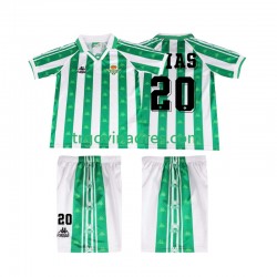 Dječji Domaći Dres Real Betis Tomas Olias 20 Retro 1996 1997 s Kratkih Rukava Dječji Domaći Dres Real Betis Tomas Olias 20 Retro 1996 1997 s Kratkih Rukava
