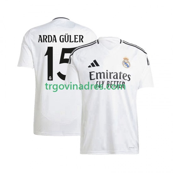 Muški Domaći Dres Real Madrid ARDA GuLER 15 2024-2025 s Kratkih Rukava Muški Domaći Dres Real Madrid ARDA GuLER 15 2024-2025 s Kratkih Rukava