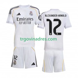 Dječji Domaći Dres Real Madrid Alexander-Arnold 12 2025-2026 s Kratkih Rukava Dječji Domaći Dres Real Madrid Alexander-Arnold 12 2025-2026 s Kratkih Rukava