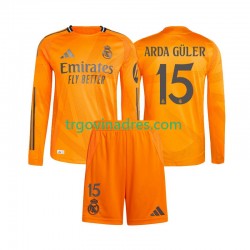 Dječji Gostujući Dres Real Madrid Arda Guler 15 2024-2025 s Dugim Rukavima Dječji Gostujući Dres Real Madrid Arda Guler 15 2024-2025 s Dugim Rukavima