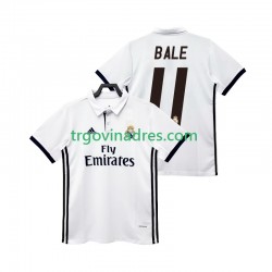 Muški Domaći Dres Real Madrid BALE 11 Retro 2017 2018 s Kratkih Rukava Muški Domaći Dres Real Madrid BALE 11 Retro 2017 2018 s Kratkih Rukava