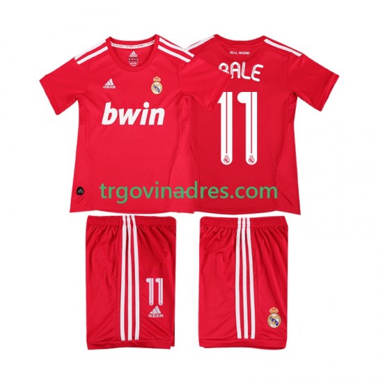 Dječji Treći Dres Real Madrid BALE 11 Retro 2012 2011 s Kratkih Rukava Dječji Treći Dres Real Madrid BALE 11 Retro 2012 2011 s Kratkih Rukava