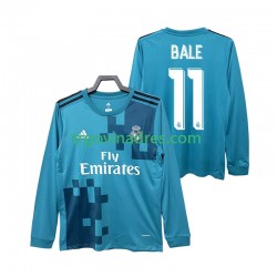 Muški Treći Dres Real Madrid BALE 11 Retro 2017 2018 s Dugim Rukavima Muški Treći Dres Real Madrid BALE 11 Retro 2017 2018 s Dugim Rukavima
