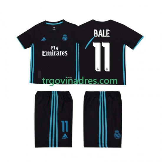 Dječji Gostujući Dres Real Madrid Bale 11 Retro 2017 2018 s Kratkih Rukava Dječji Gostujući Dres Real Madrid Bale 11 Retro 2017 2018 s Kratkih Rukava