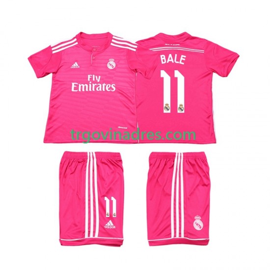 Dječji Gostujući Dres Real Madrid Bale 11 Retro 2014 2015 s Kratkih Rukava Dječji Gostujući Dres Real Madrid Bale 11 Retro 2014 2015 s Kratkih Rukava