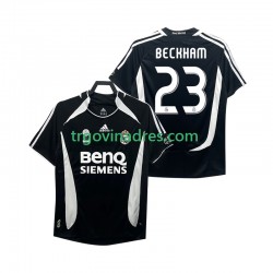 Muški Treći Dres Real Madrid Beckham 23 Retro 2007 2006 s Kratkih Rukava Muški Treći Dres Real Madrid Beckham 23 Retro 2007 2006 s Kratkih Rukava