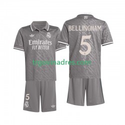 Dječji Treći Dres Real Madrid Bellingham 5 2024-2025 s Kratkih Rukava Dječji Treći Dres Real Madrid Bellingham 5 2024-2025 s Kratkih Rukava