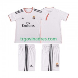 Dječji Domaći Dres Real Madrid Retro 2013 2014 s Kratkih Rukava Dječji Domaći Dres Real Madrid Retro 2013 2014 s Kratkih Rukava