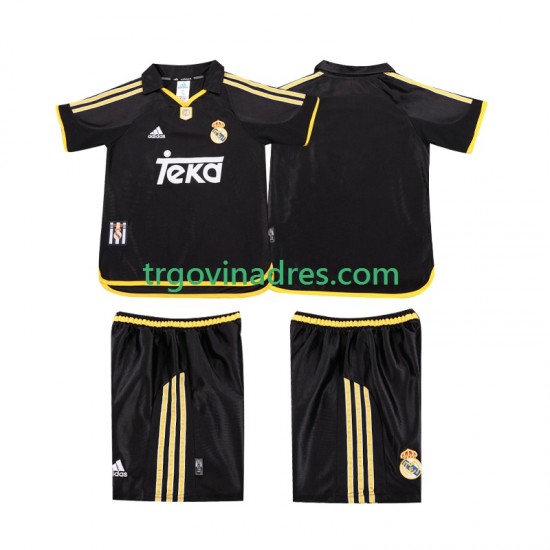 Dječji Gostujući Dres Real Madrid Retro 2001 1999 s Kratkih Rukava Dječji Gostujući Dres Real Madrid Retro 2001 1999 s Kratkih Rukava