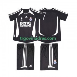 Dječji Gostujući Dres Real Madrid Retro 2007 2006 s Kratkih Rukava