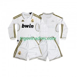 Dječji Domaći Dres Real Madrid Retro 2012 2011 s Dugim Rukavima Dječji Domaći Dres Real Madrid Retro 2012 2011 s Dugim Rukavima