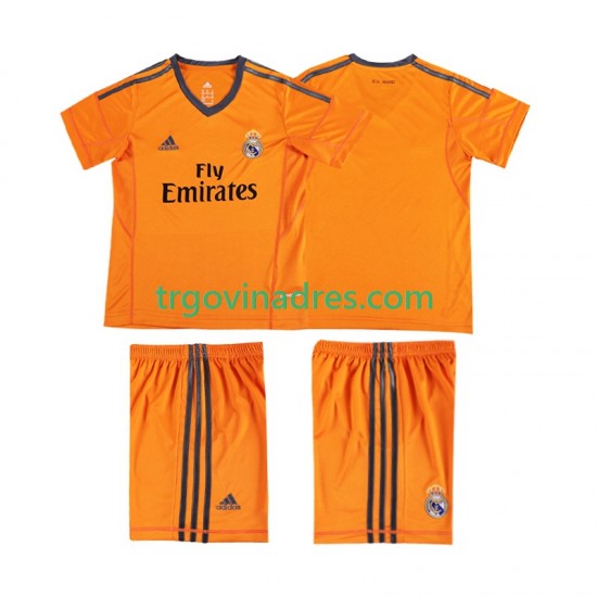 Dječji Treći Dres Real Madrid Retro 2013 2014 s Kratkih Rukava Dječji Treći Dres Real Madrid Retro 2013 2014 s Kratkih Rukava