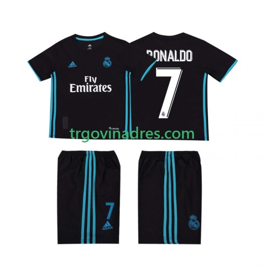 Dječji Gostujući Dres Real Madrid Cristiano Ronaldo 7 Retro 2017 2018 s Kratkih Rukava Dječji Gostujući Dres Real Madrid Cristiano Ronaldo 7 Retro 2017 2018 s Kratkih Rukava