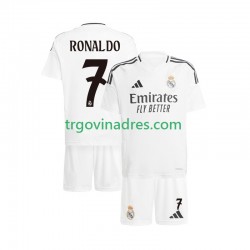 Dječji Domaći Dres Real Madrid Cristiano Ronaldo 7 2024-2025 s Kratkih Rukava Dječji Domaći Dres Real Madrid Cristiano Ronaldo 7 2024-2025 s Kratkih Rukava