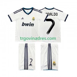 Dječji Domaći Dres Real Madrid Cristiano Ronaldo 7 Retro 2012 2013 s Kratkih Rukava Dječji Domaći Dres Real Madrid Cristiano Ronaldo 7 Retro 2012 2013 s Kratkih Rukava