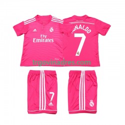 Dječji Gostujući Dres Real Madrid Cristiano Ronaldo 7 Retro 2014-2015 s Kratkih Rukava Dječji Gostujući Dres Real Madrid Cristiano Ronaldo 7 Retro 2014-2015 s Kratkih Rukava