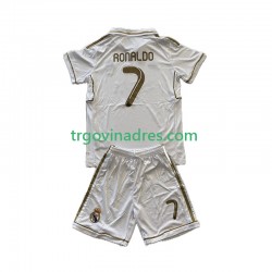 Dječji Domaći Dres Real Madrid Cristiano Ronaldo 7 Retro -2012 2011 s Kratkih Rukava Dječji Domaći Dres Real Madrid Cristiano Ronaldo 7 Retro -2012 2011 s Kratkih Rukava
