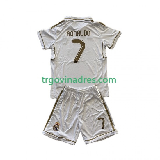 Dječji Domaći Dres Real Madrid Cristiano Ronaldo 7 Retro -2012 2011 s Kratkih Rukava Dječji Domaći Dres Real Madrid Cristiano Ronaldo 7 Retro -2012 2011 s Kratkih Rukava